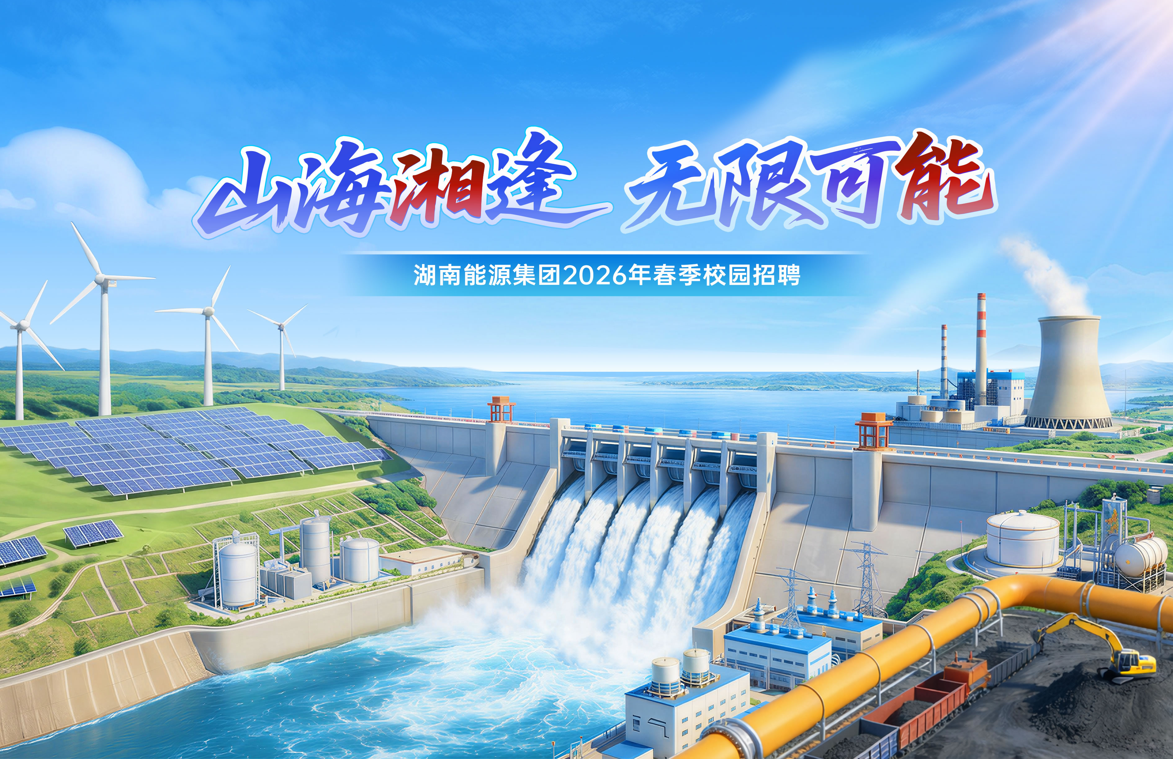 湖南能源集团2026届春季校园招聘主视觉